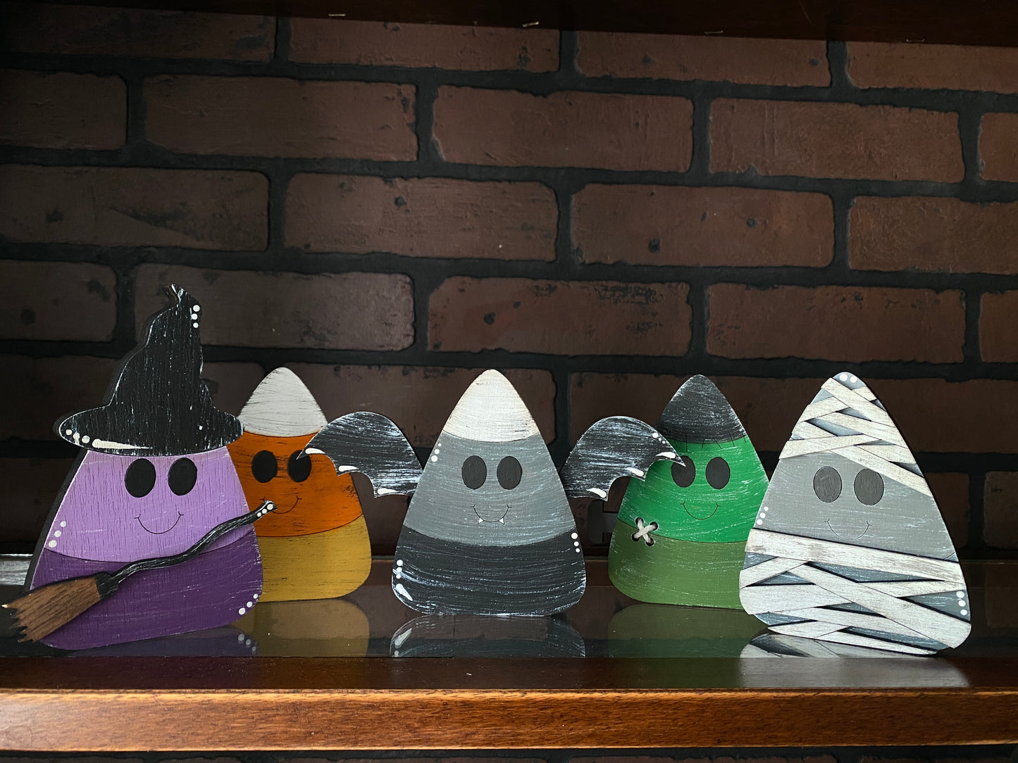 Candy Corn Shelf Sitters