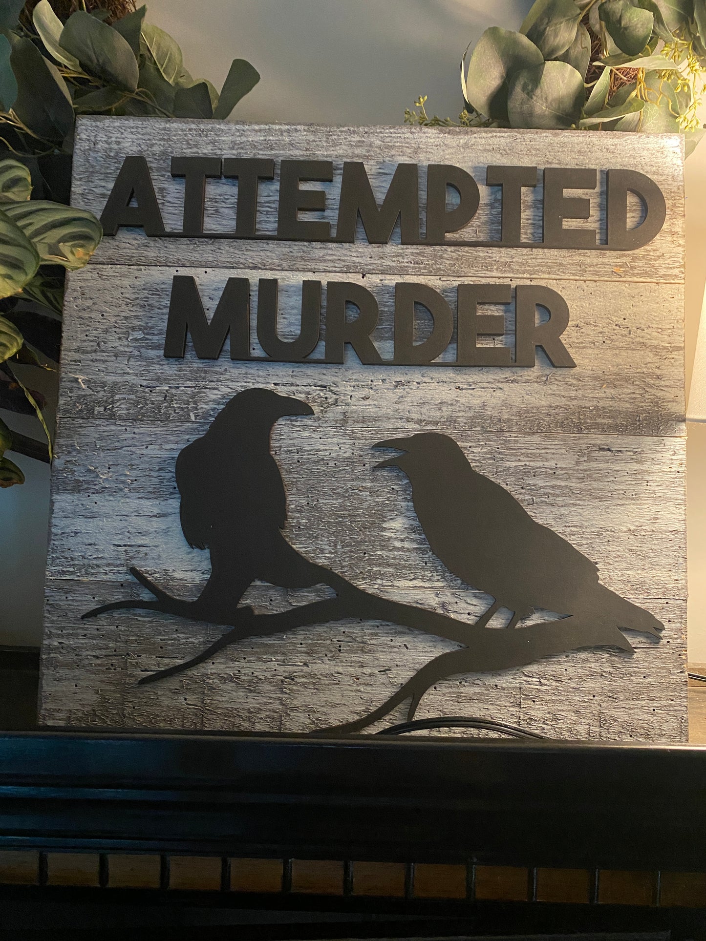 Two Crows Sign