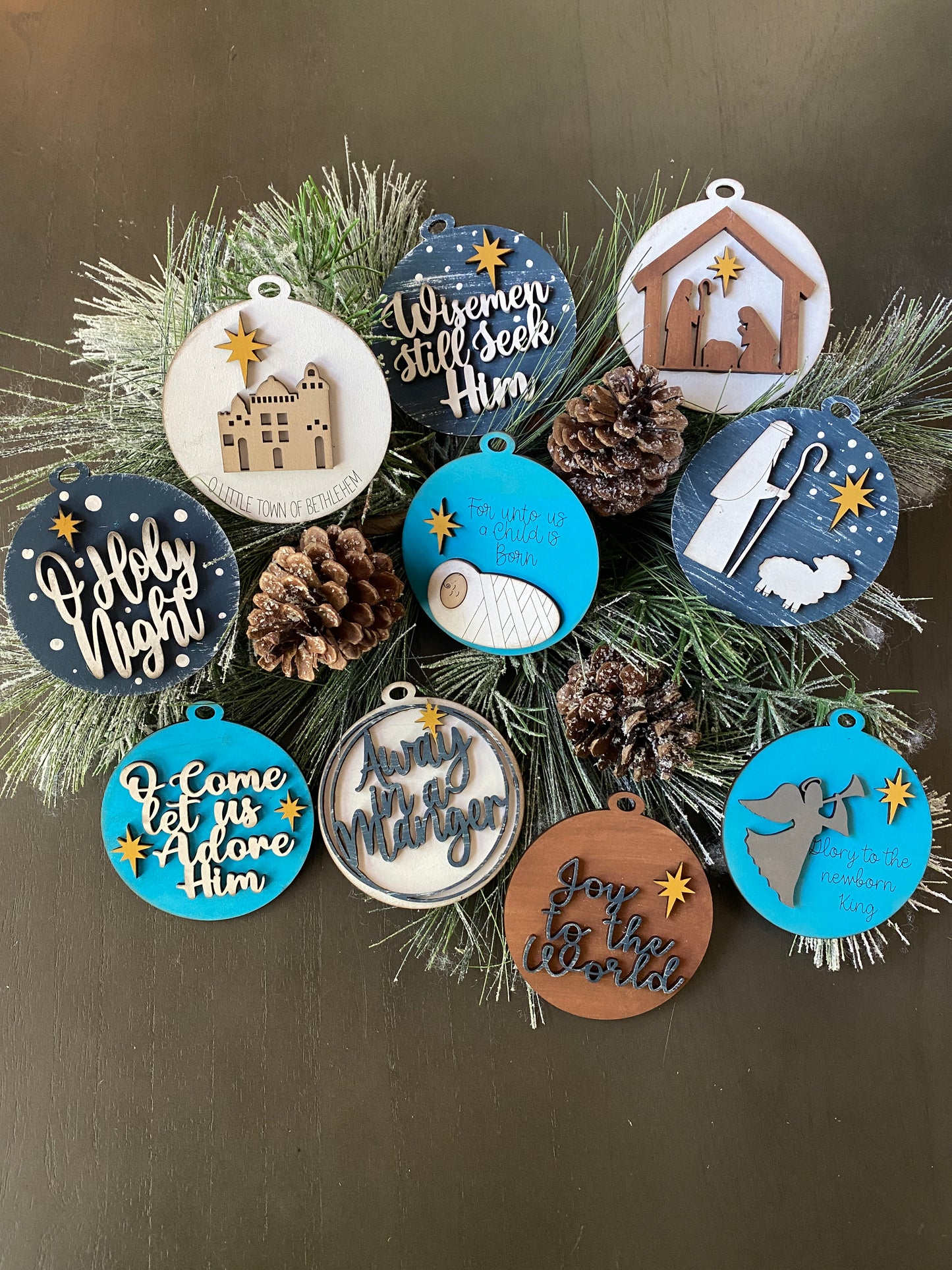 Nativity Ornament Set