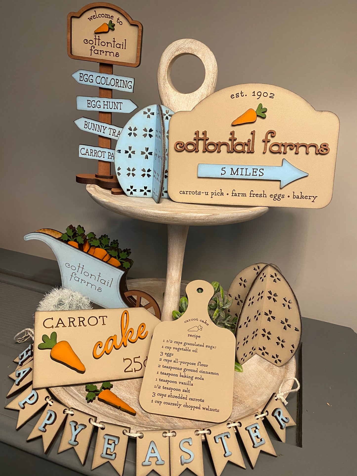 Easter Carrot Cake Set