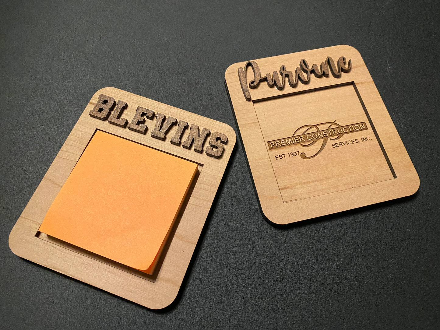 Custom Sticky Note Holder