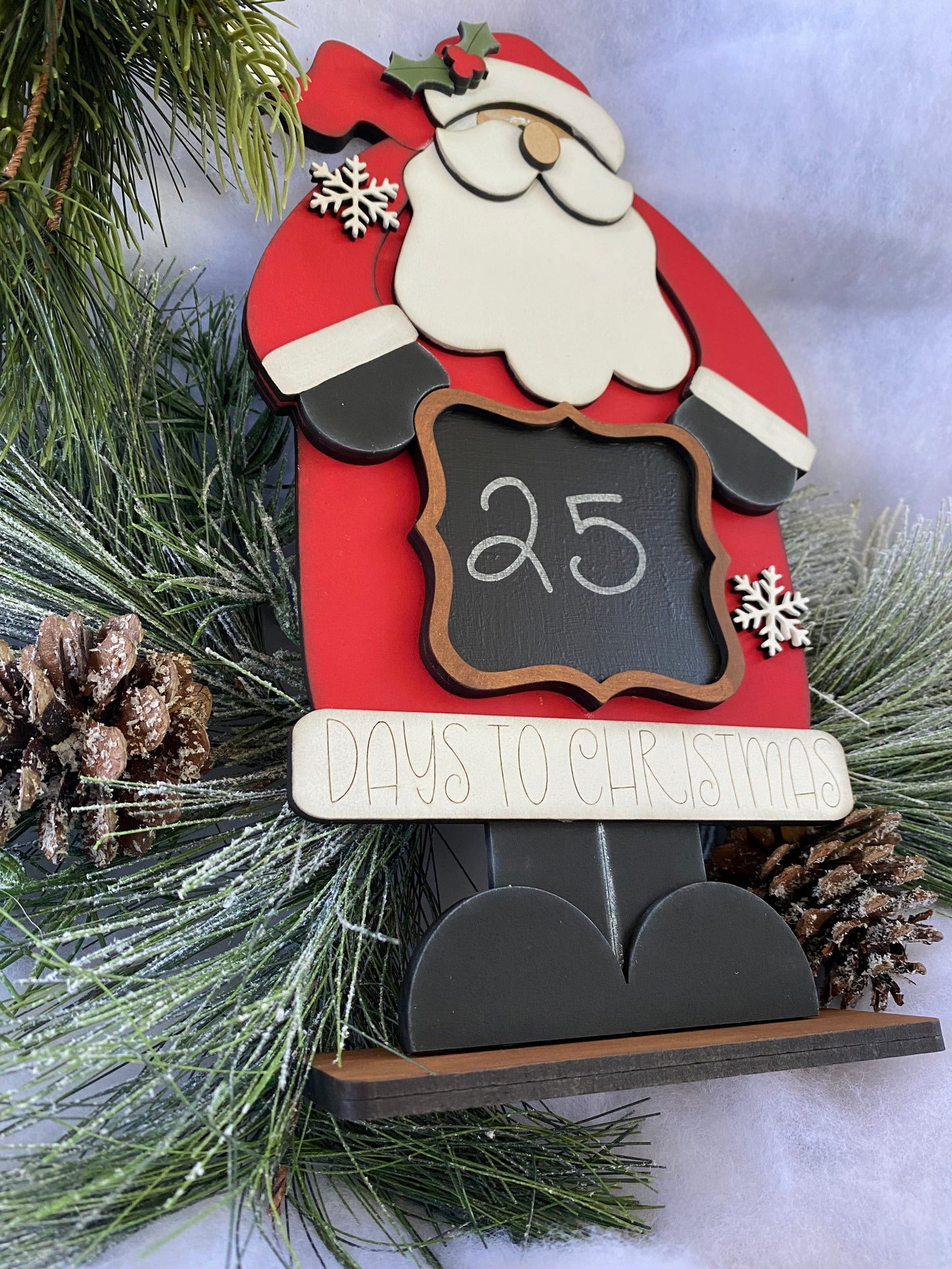 Christmas Countdown Santa