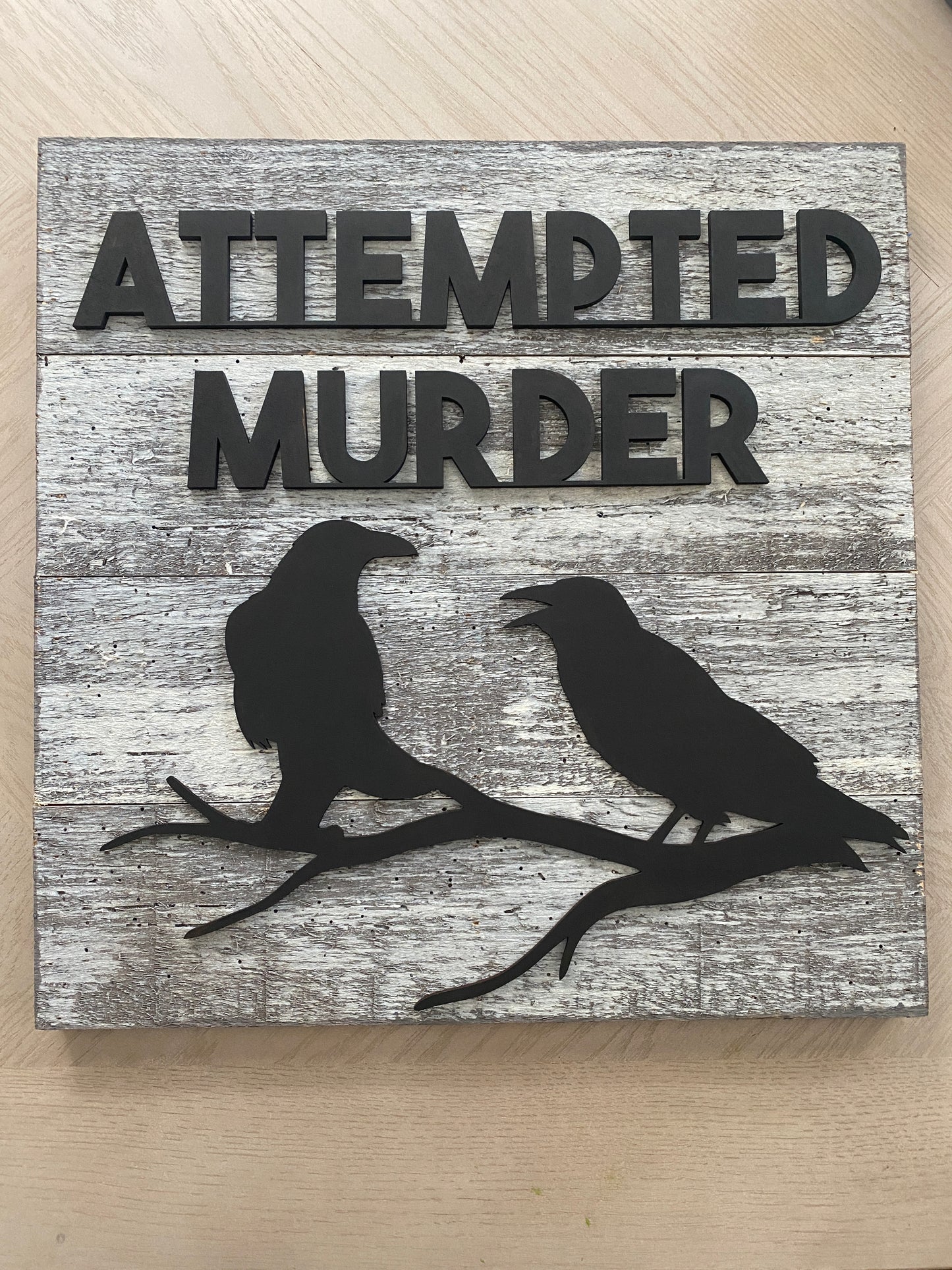 Two Crows Sign