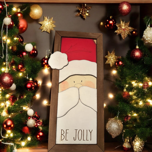 Be Jolly Santa Sign