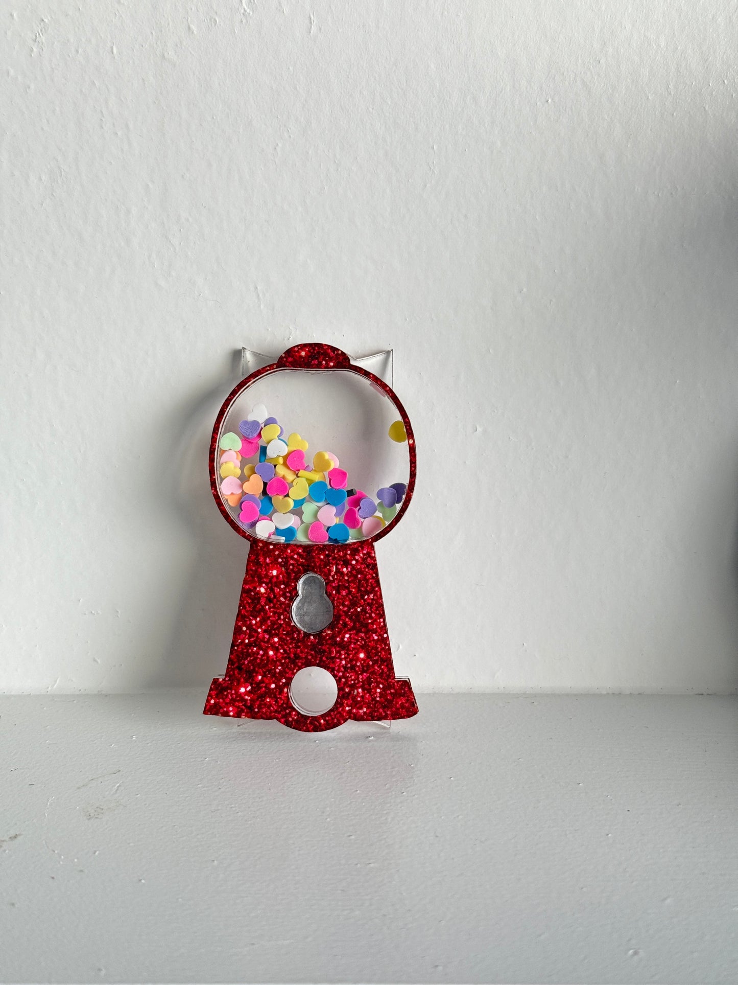 Gumball Hearts Cup Topper