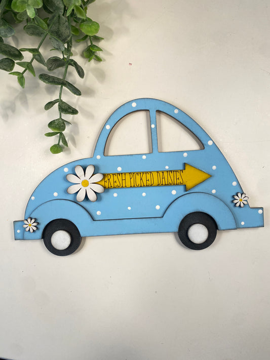 Add-On for Car - Daisies