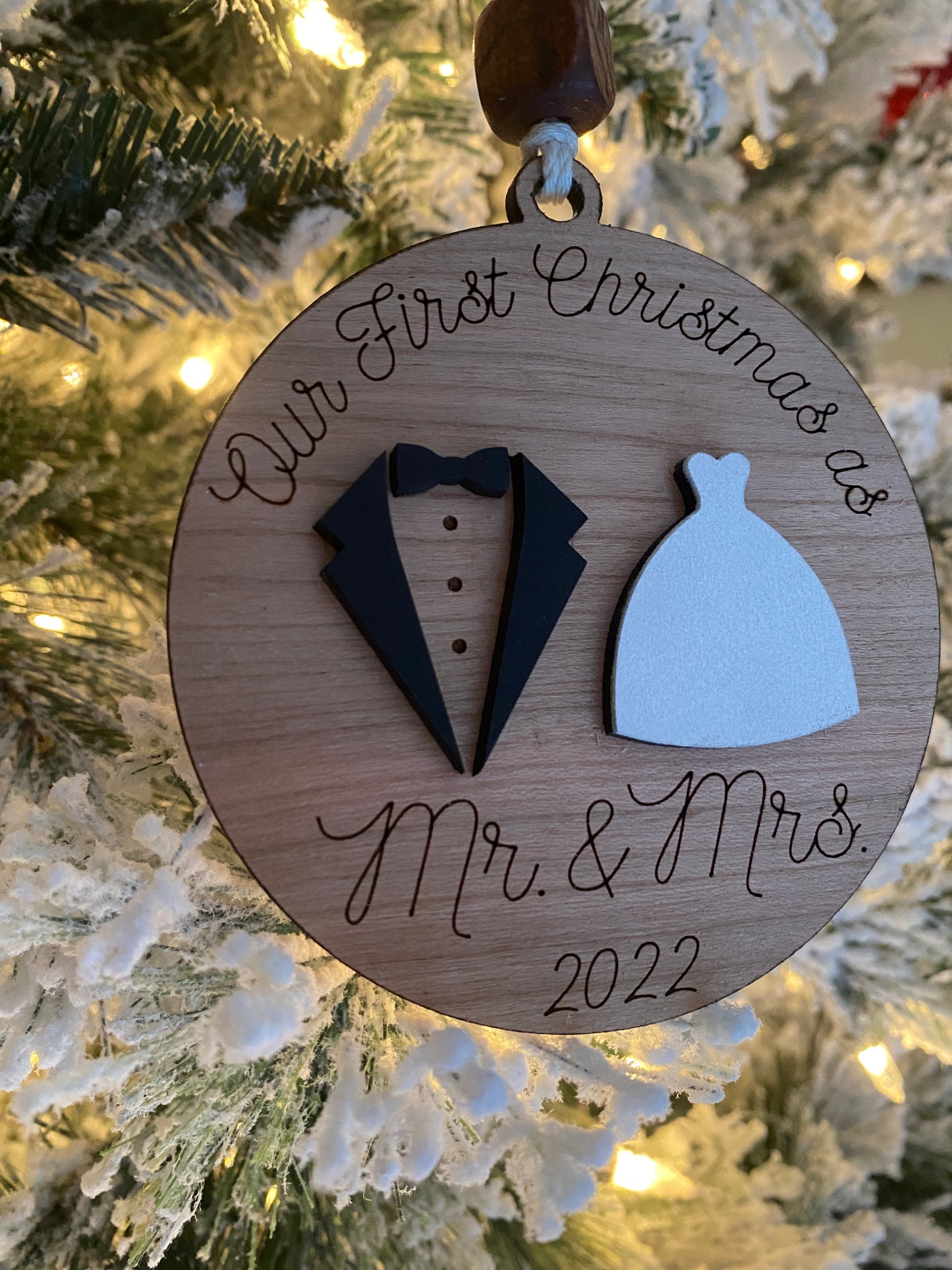 Mr. and Mrs. Ornament
