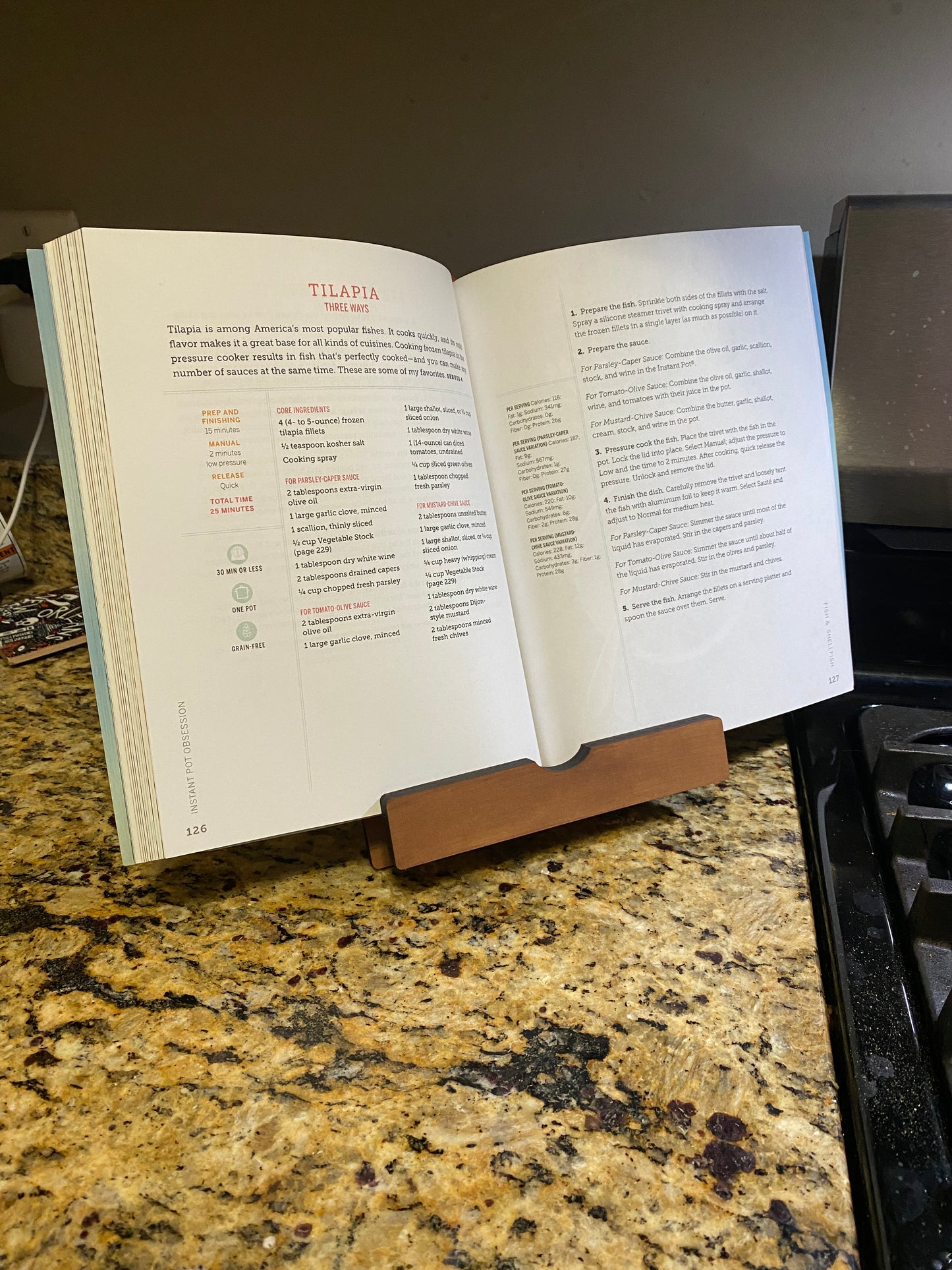 Cookbook Stand